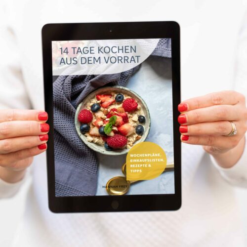 14 Tage kochen aus dem Vorrat – Produktbild 1050x700px
